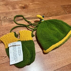 Handmade Hat & Mittens